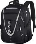 18.4 Laptop Backpack for Men, 55L-60L Extra Large Gaming Laptops Backpack, TSA Friendly Flight Approved RFID Anti-Theft Pocket, Water Resistant Suiltable for Travel Business Work